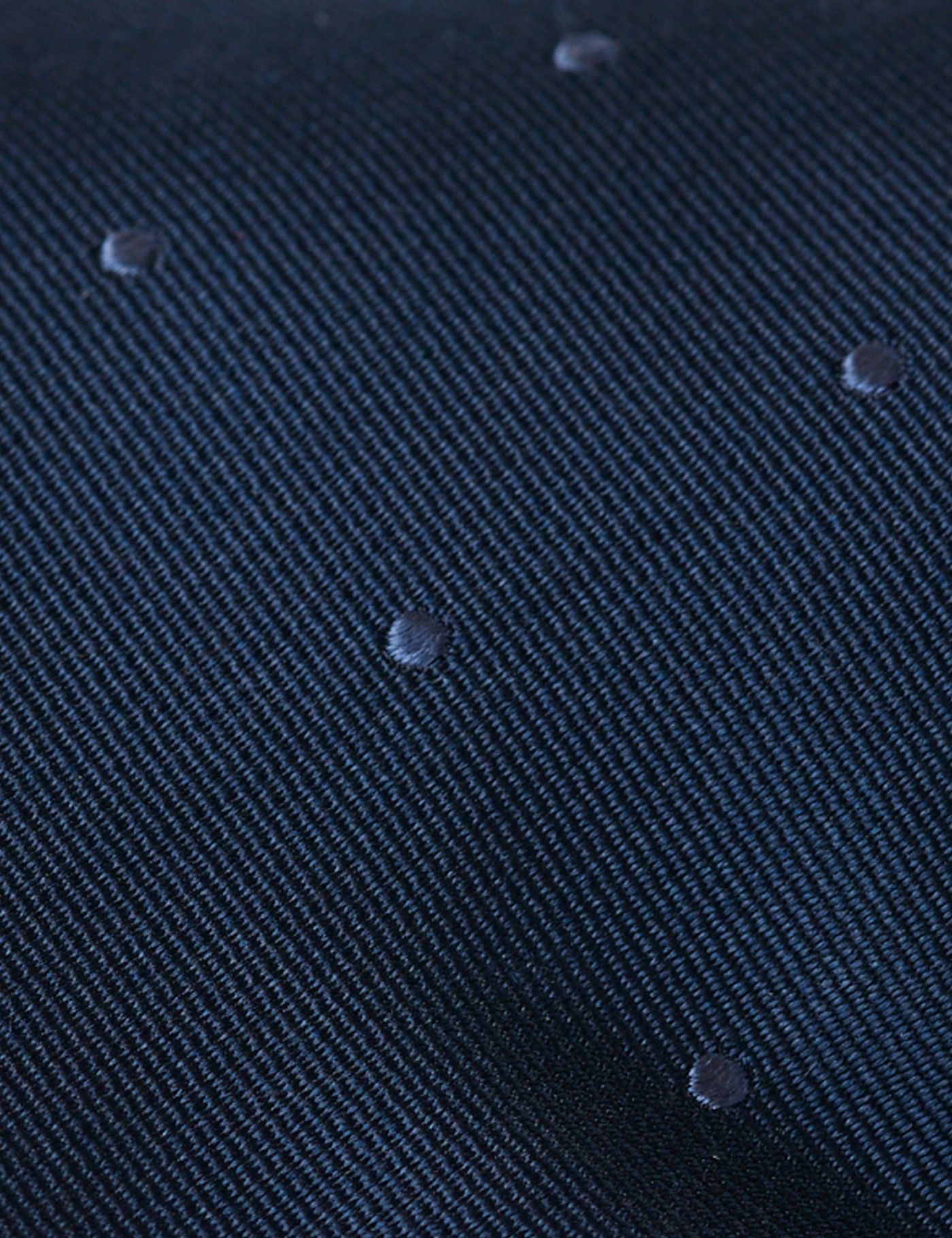 Navy Spot Tie - 100% Silk-preview