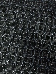 Forest Green Geo Circle Tie