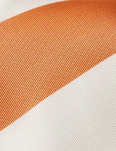 Orange Regatta Stripe Tie