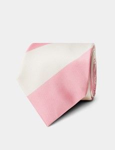 Pink Regatta Stripe Tie