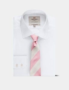 Pink Regatta Stripe Tie