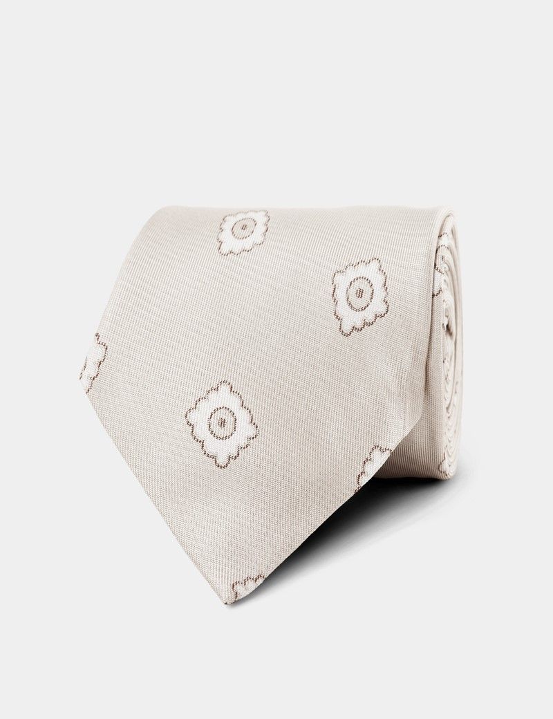 Ivory Medallion 1913 Tie