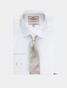 Ivory Medallion 1913 Tie