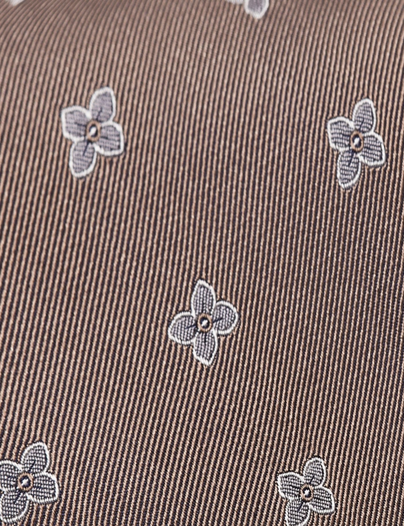 Taupe Flower Medallion 1913 Tie-preview