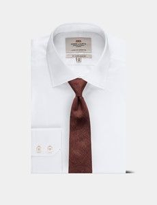 Rust 1913 Linen Tie