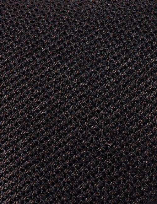 Chocolate Brown Grenadine Italian Silk Tie - 1913 Collection-preview