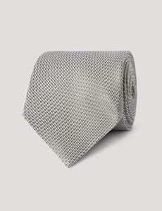 Sage Green Grenadine Italian Silk Tie - 1913 Collection