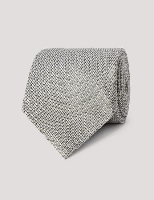 Sage Green Grenadine Italian Silk Tie - 1913 Collection