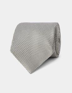 Sage Green Grenadine Italian Silk Tie - 1913 Collection