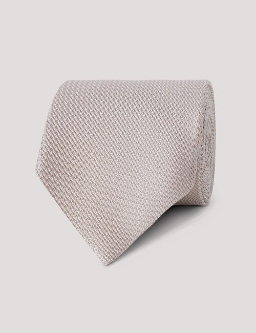 Champagne Grenadine Italian Silk Tie - 1913 Collection