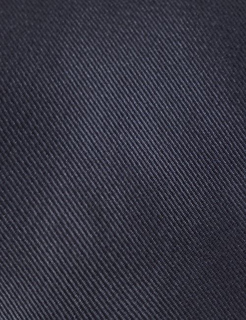 Fitted Slim Blue & Navy Stripe Non-Iron Shirt