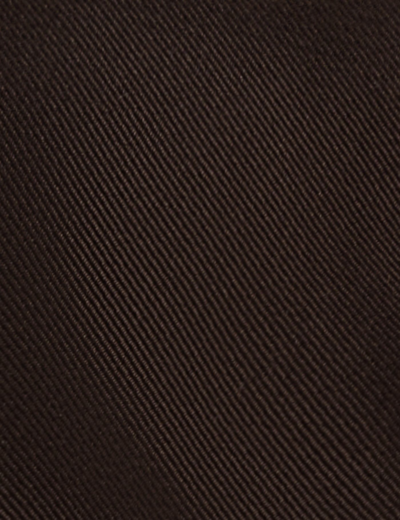 Plain Chocolate Repp Tie-preview