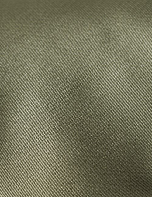 Sage Green Plain Repp Tie - 100% Silk-preview