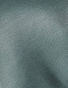 Plain Mint Green Repp Tie