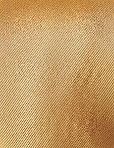 Plain Yellow Gold Repp Tie