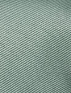 Plain Duck Egg Blue Repp Tie