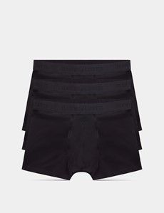 3-Pack Black Trunks