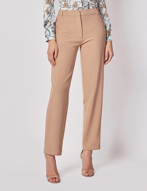Taupe Suit Trousers