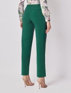Dark Green Suit Pants-preview2