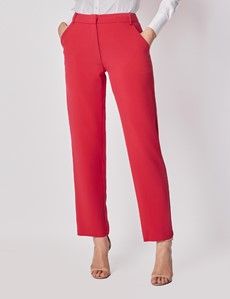 Red Suit Trousers