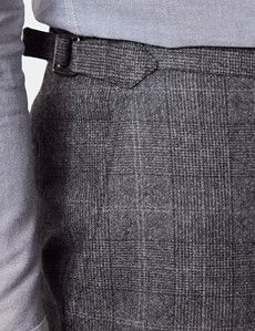 Slim Fit Grey Check 1913 Suit Trousers