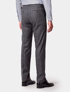 Slim Fit Grey Check 1913 Suit Trousers