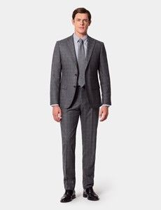 Slim Fit Grey Check 1913 Suit Trousers