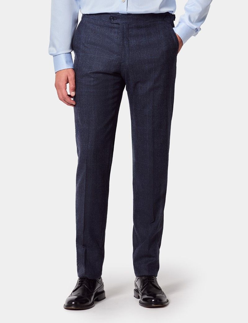 Slim Fit Navy Check 1913 Suit Trousers