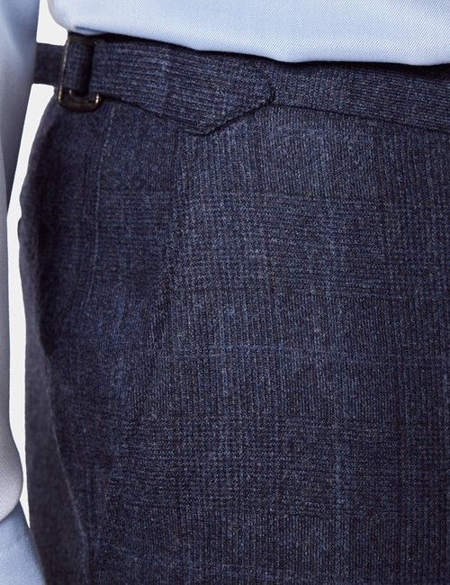 Slim Fit Navy Check 1913 Suit Jacket