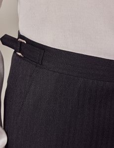 Charcoal Italian Wool Morning Suit Pants – 1913 Collection-preview1