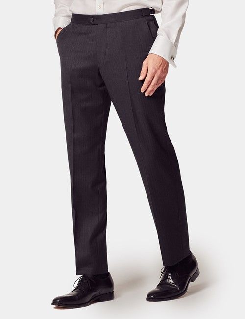 Charcoal Italian Wool Morning Suit Pants – 1913 Collection 