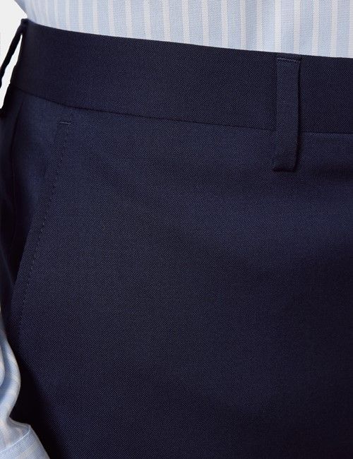 Tailored Fit Dark Blue Twill 1913 Suit Pants-preview