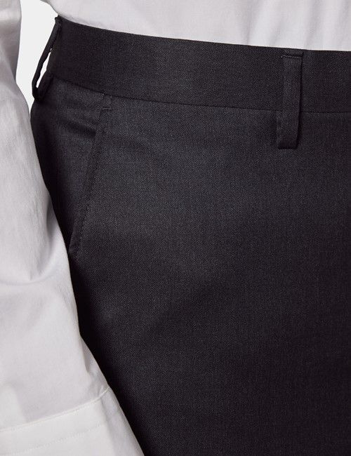 Tailored Fit Charcoal Twill 1913 Suit Pants-preview
