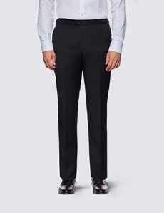 Black Italian Wool Morning Suit Pants – 1913 Collection