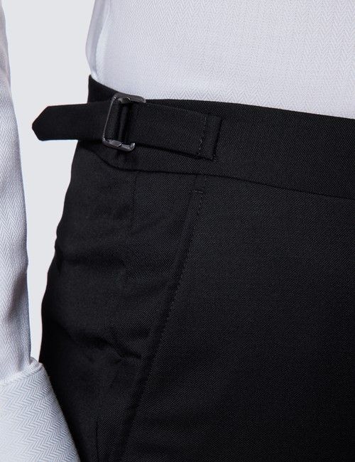 Black Italian Wool Morning Suit Pants – 1913 Collection-preview