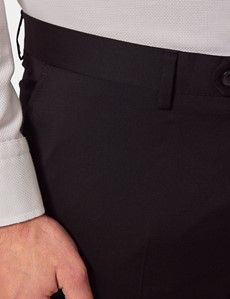 Slim Fit Black 1913 Suit Pants-preview1