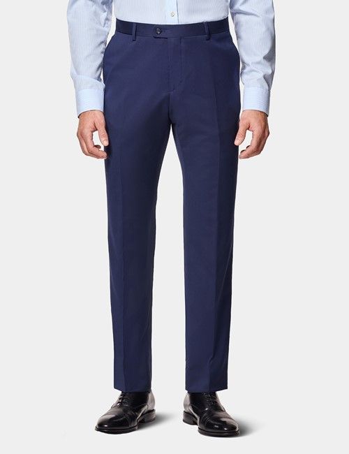 Slim Fit Light Blue Linen Shirt