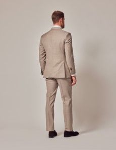 Stone Tailored Sharkskin Italian Suit Pants - 1913 Collection-preview6