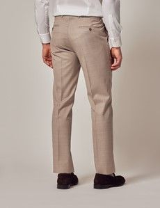 Stone Tailored Sharkskin Italian Suit Pants - 1913 Collection-preview2