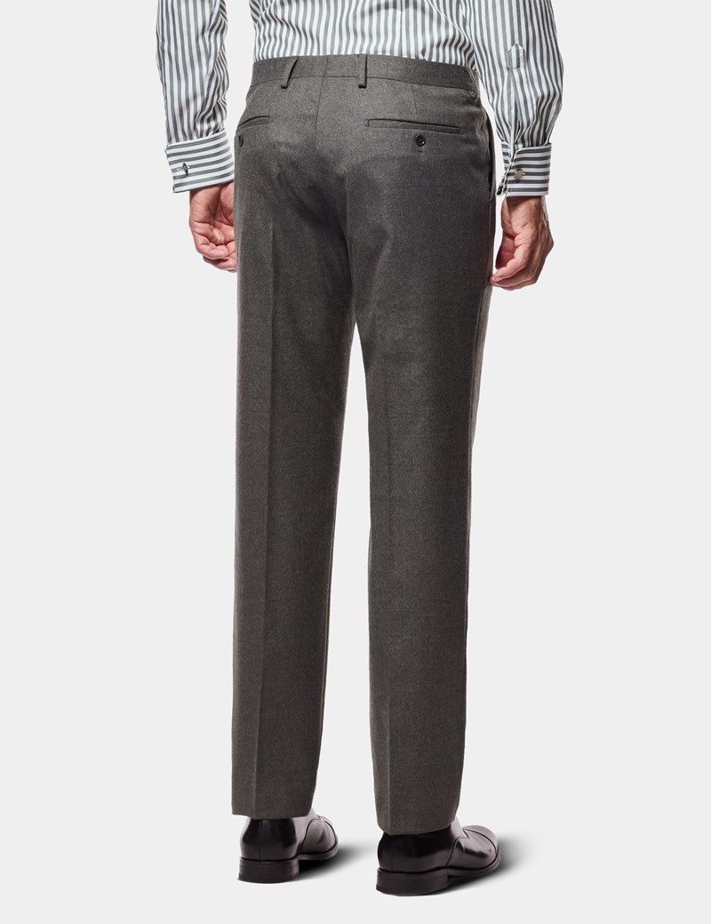 Tailored Fit Olive 1913 Suit Trousers thumbnail 4