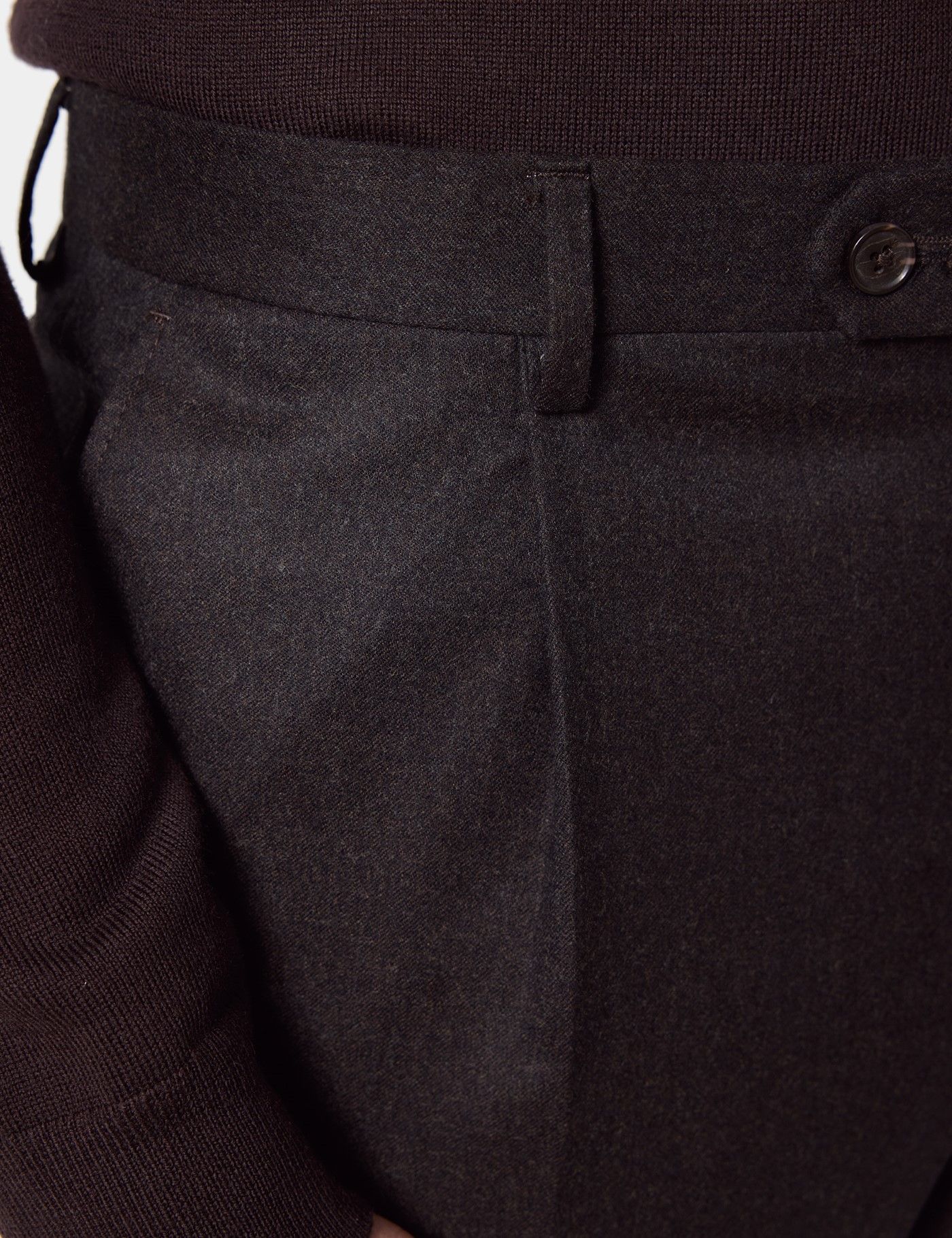 Tailored Fit Brown 1913 Suit Pants-preview