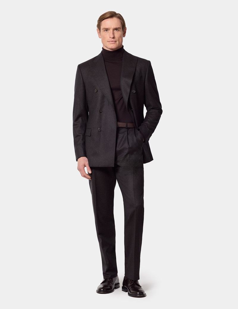 Tailored Fit Brown 1913 Suit Trousers thumbnail 5