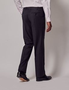 Dark Charcoal Twill Classic Fit Suit Pants-preview2
