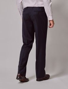 Navy Twill Classic Suit Pants-preview2