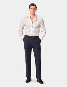 Slim Fit Navy Suit Trousers
