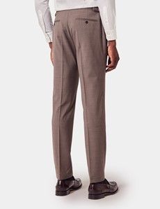 Slim Fit Brown Pants-preview2