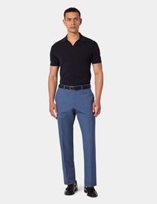 Tailored Fit Mid Blue 1913 Suit Trousers