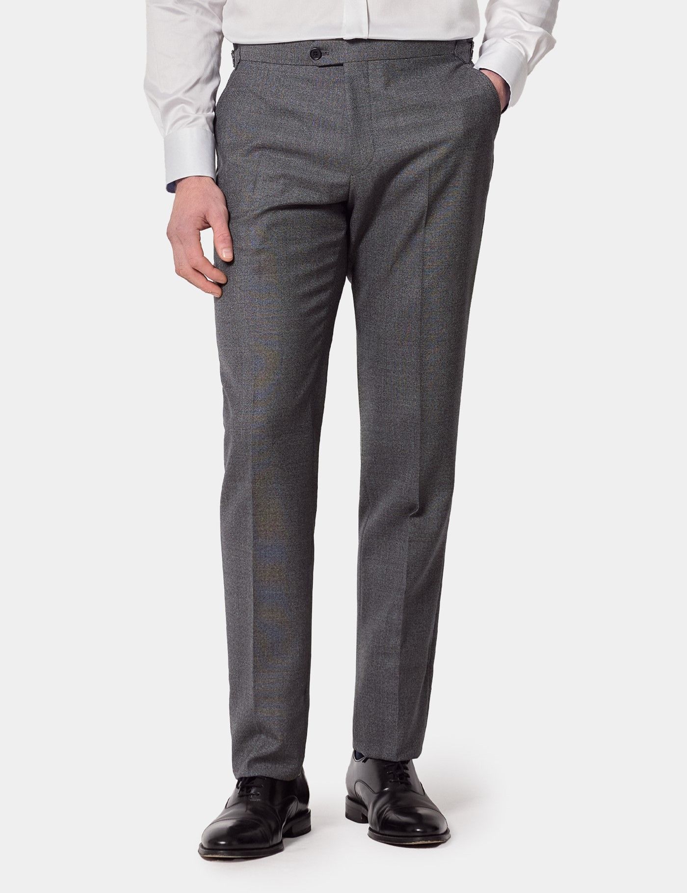 Men's Italian Linen Trousers | Hawes & Curtis