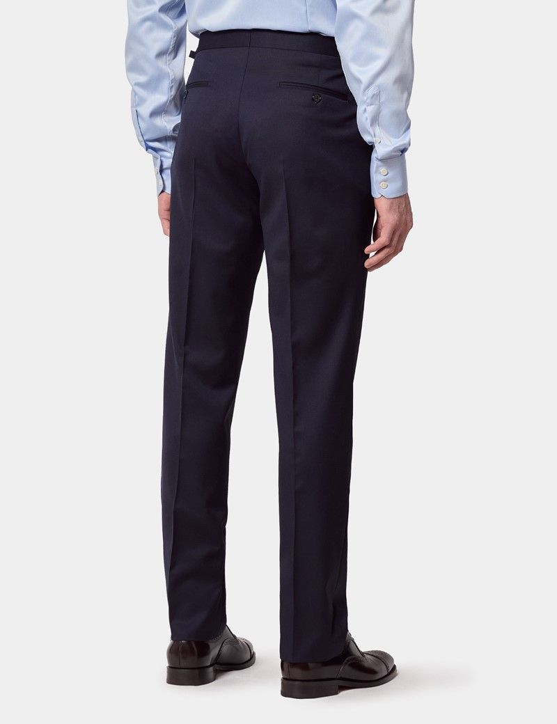 Slim Fit Navy Twill 1913 Suit Trousers thumbnail 4
