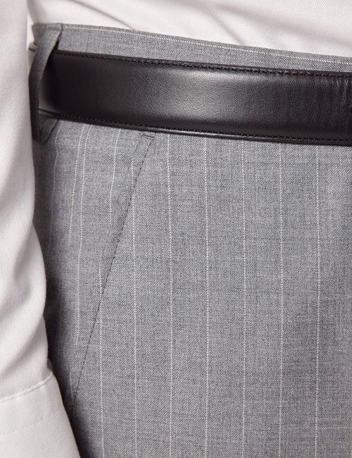 Tailored Fit Light Grey Stripe 1913 Suit Pants-preview